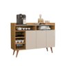Buffet Italia 3 Portas Cumaru Off White - 3