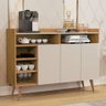 Buffet Italia 3 Portas Cumaru Off White - 1