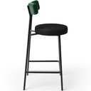 Ver imagem 6 de Banqueta Baixa Cozinha Sala Jantar Bancada Milão L02 Facto Verde Musgo Preto - lyam decor Lyam Decor
