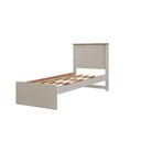 Ver imagem 2 de Cama Solt. Barcelona Off White e Nature com Auxiliar Tebarrot