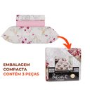 Ver imagem 7 de Jogo de Lençol Cama Box Solteiro 3 Peças Sultan Realce Premium 140 Fios Cloe Conforto e Qualidade
