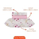 Ver imagem 3 de Jogo de Lençol Cama Box Solteiro 3 Peças Sultan Realce Premium 140 Fios Cloe Conforto e Qualidade