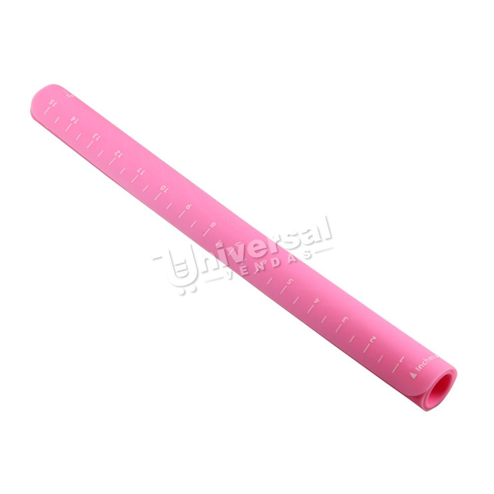 Tapete De Silicone Culinário Pasta Americana Massas 50x40cm Silpat Confeitaria Rosa - 2