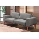 Ver imagem 2 de Sofá Namoradeira Bella Luxo Castellar Móbile Linho Cinza