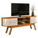 Ver imagem 5 de Rack Bancada Valência com Aparador Estoril Cinamomo Off White - Madetec