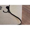 Ver imagem 2 de Tapete Infantil Natural Formato de Gato Preto 56X64CM