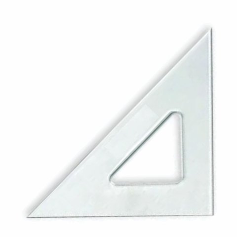 Esquadro Arquitetura Engenharia 45/45/90 Profissional 28 cm