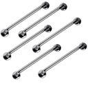 Ver imagem 4 de Barra de Apoio 40cm Alça Inox Kit 6 Unidades Idoso Gestante Cadeirante Banheiro Box Acessibilidade C