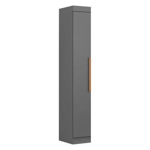 Armário Multiuso para Lavanderia 1 Porta 4 Prateleiras Madrid
