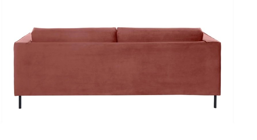 Sofá Roma 210 cm - Veludo Marsala Renorma - 3