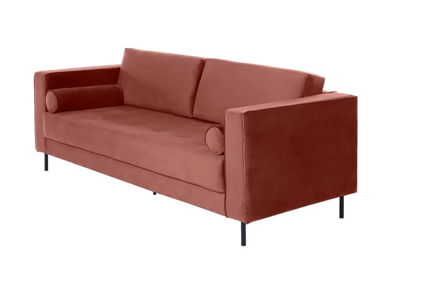 Sofá Roma 210 cm - Veludo Marsala Renorma - 2