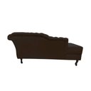 Ver imagem 6 de Recamier Decorativo Divã Styllus Lado Esquerdo Suede Marrom