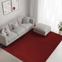 Ver imagem 1 de Tapete Sala Quarto Baixo Alto Relevo Realce:sand Terracota/1,50x2,00m