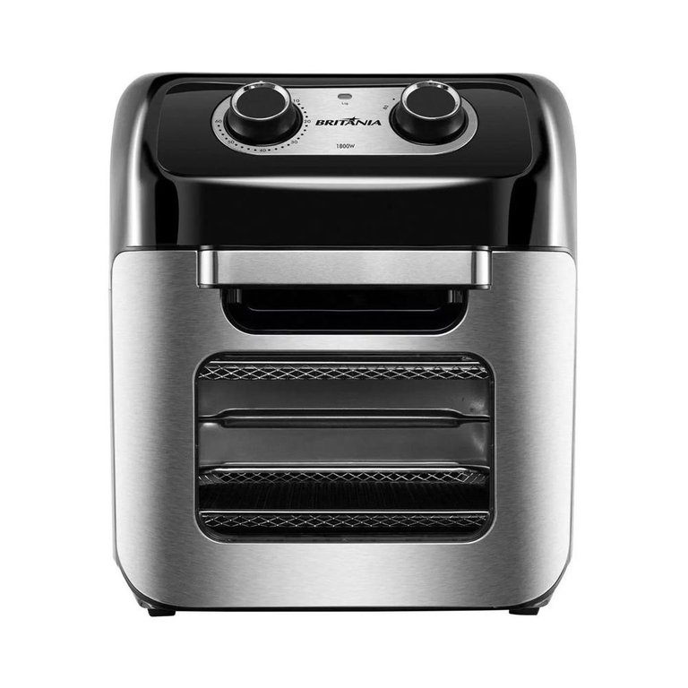 Fritadeira Elétrica Britânia Air Fry Oven BFR2300P Preta 127V