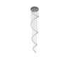 Lustre De Cristal Espiral, Para Escritório e Recepção, Com 1 Metro de Altura - 1