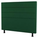 Ver imagem 2 de Cabeceira Cama Box Casal Queen Size Malik 160cm Suede Verde - Abmaza
