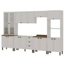 Ver imagem 2 de Cozinha Modulada Completa 6 Peças Modelo Americano Provençal sem Tampo de 120 Cm Conecta