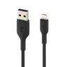 Cabo USB-A Lightning Belkin CAA001BT1MBK - 1 Metro - 2