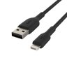 Cabo USB-A Lightning Belkin CAA001BT1MBK - 1 Metro - 5