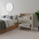 Ver imagem 3 de Sapateira com 2 Portas Organizadora de Espaço para Quarto e Closet