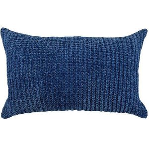 Almofada Trico Soft 35x58 Azul