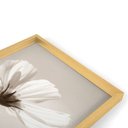 Ver imagem 4 de Quadro com Moldura Chanfrada Flor Classica MADEIRA CLARA - Grande