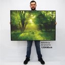 Ver imagem 2 de Quadro Decorativo em Canvas Natureza TaColado Moldura Flutuante 4,5cm Freijó 120 x 80cm