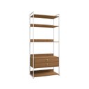 Ver imagem 1 de Closet/estante Modular 2 Gavetas e 3 Prateleiras 89cm Estilo Industrial Li049 Kappesberg Industrial