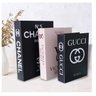 Kit 3 Caixas Livro Objeto Decorativa Chanel Victoria's Gucci - 1