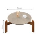 Ver imagem 3 de Mesa de Centro Chris - Off White Cedro Off White Cedro