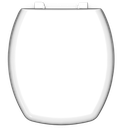 Ver imagem 1 de Assento Tampa para Vaso Sanitário Almofadado Compatível Thema Perfumado Floral Branco Durín