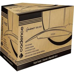 Coifa de Parede Gourmet Cadence Vidro Curvo 90cm 220V - 3