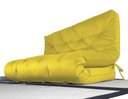 Ver imagem 1 de Futon King D28 Acquablock Amarelo