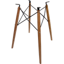 Ver imagem 1 de Pé Base Palito Eiffel 75cm Eucalipto Charles Eames Base Mesa