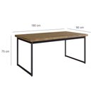 Ver imagem 2 de Mesa Oxford 180 X 90 Cm Woodmel
