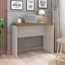 Ver imagem 3 de Mesa Estudos Home Office Durabilidade Computador Notebook:lamina Mel-cacao