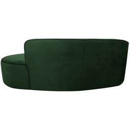 Sofá Curvo 03 Lugares 180cm Eron Suede Verde - Casaepoltrona - 7