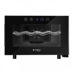 Adega Gourmet 8 Garrafas Touch Bivolt Termoelétrica Cadence - 1 Adega Gourmet 8 Garrafas Touch Bivolt Termoelétrica Cadence - 1