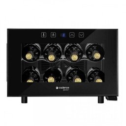 Adega Gourmet 8 Garrafas Touch Bivolt Termoelétrica Cadence - 3 Adega Gourmet 8 Garrafas Touch Bivolt Termoelétrica Cadence - 3
