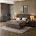 Ver imagem 1 de Cama Queen Rústica de Madeira Maciça