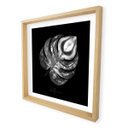 Ver imagem 3 de Quadro com Moldura La ina flanko de Adamo Leafman MADEIRA CLARA - 90x90