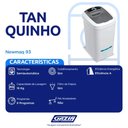 Ver imagem 5 de Tanquinho de Lavar Roupa 16kg Newmaq Semiautomático com 9 Programas de Lavagem Branco 220v
