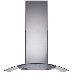 Coifa de Ilha Cadence Gourmet Vidro Curvo 90cm 127V - 1