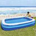 Ver imagem 6 de Piscina Inflável Retangular Familiar 440 Litros Com Bomba de Inflar Jilong