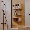 Ver imagem 4 de Kit Nichos Prateleiras França para Banheiro Decorativo Branco