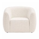 Ver imagem 5 de Poltrona Aura Bouclé Off White - Sallar Home