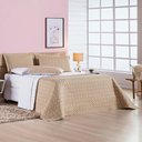 Ver imagem 2 de Kit Cobre Leito Celine Casal Queen Dupla Face Micropercal 200 Fios 03 Peças - Cáqui