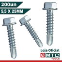 Ver imagem 2 de PARAFUSO SEXTAVADO AUTOBROCANTE 5,5 X 25 ZINCO - 200Pçs