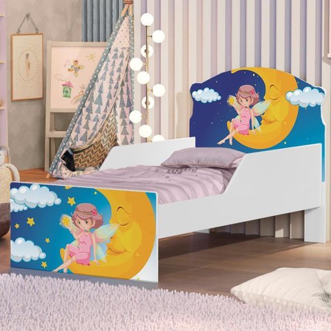 Mini Cama Fadinha Encantada com Colchão