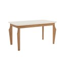 Ver imagem 1 de Mesa Sala de Jantar Ghala 1600mm Nature/off White - Henn